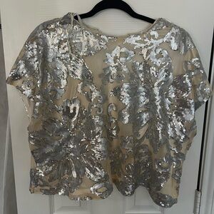 Arula sparkly crop top